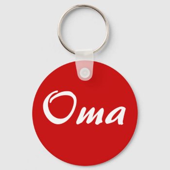 Oma Sleutelhanger Keychain by 4aapjes at Zazzle