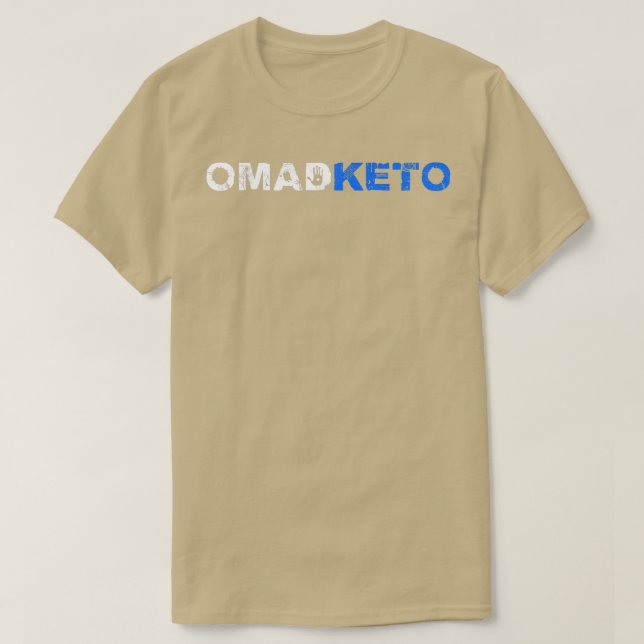 OMAD KETO  T-Shirt (Design Front)