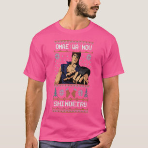 Omae Wa Mou Shindeiru Ugly Christmas 	 Graphic T-Shirt