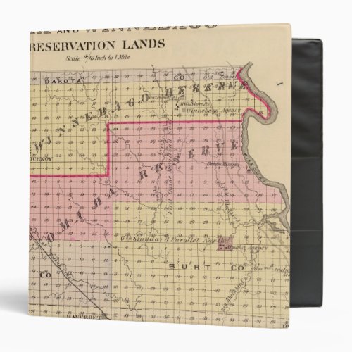 Omaha and Winnebago Reservations in Nebraska Binder