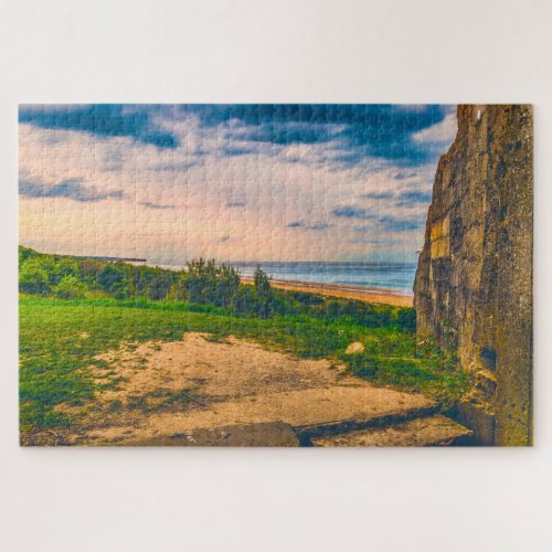 Omaha Beach France Jigsaw Puzzle