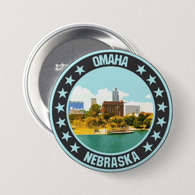 Omaha                                              button (Front & Back)