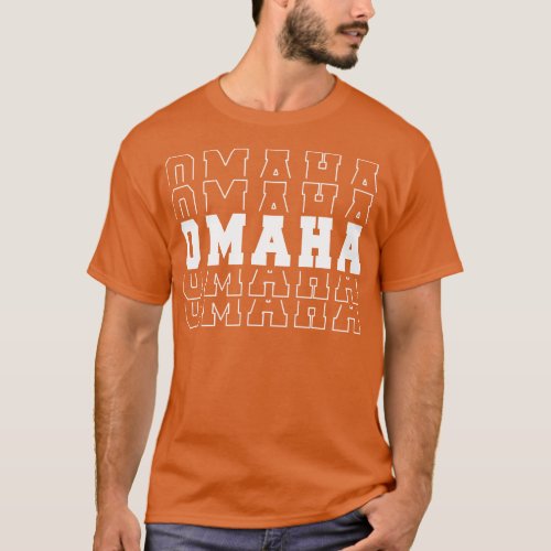 Omaha city Nebraska Omaha NE 1 T_Shirt