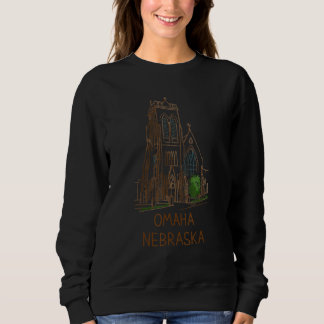 Omaha City Nebraska souvenir for men women Sweatshirt