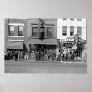 Omaha Hobo Center: 1938 Poster