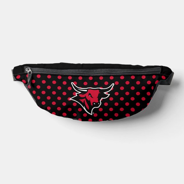 Omaha Mavericks Polka Dots Fanny Pack (Lay Down)