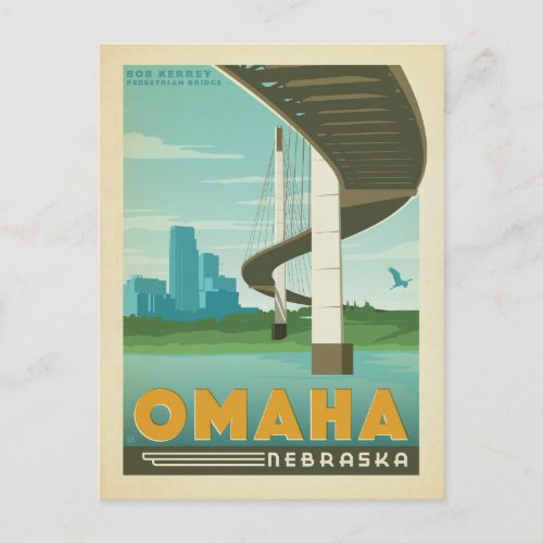 Omaha NB Postcard