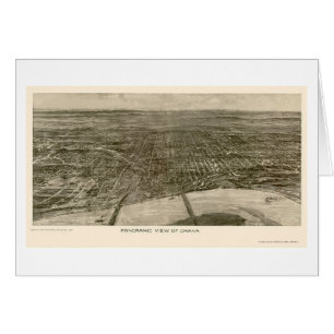 Omaha, NE Panoramic Map - 1906