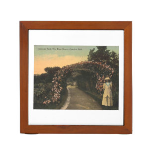 Omaha Nebraska 1913 Hanscom Park Vintage Desk Organizer