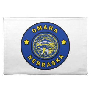 Omaha Nebraska Cloth Placemat