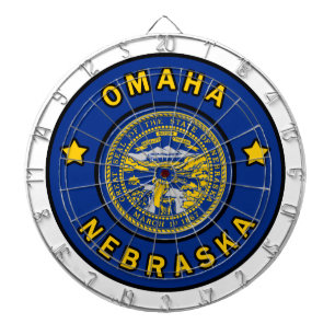Omaha Nebraska Dart Board