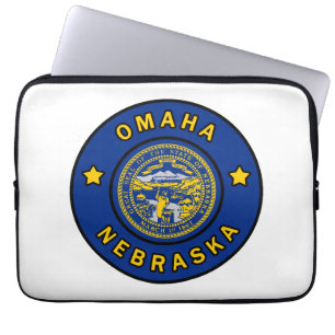 Omaha Nebraska Laptop Sleeve
