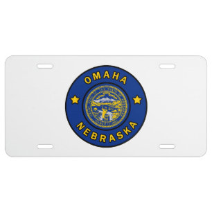 Omaha Nebraska License Plate