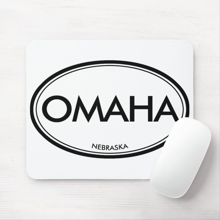 Omaha, Nebraska Mouse Pad