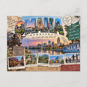 Omaha Nebraska Postcard