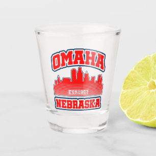 Omaha,Nebraska Shot Glass