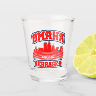 Omaha,Nebraska Shot Glass