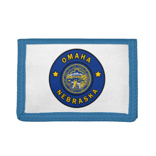 Omaha Nebraska Trifold Wallet