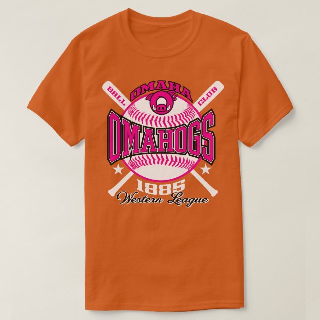 Omaha Omahogs T-Shirt (Design Front)