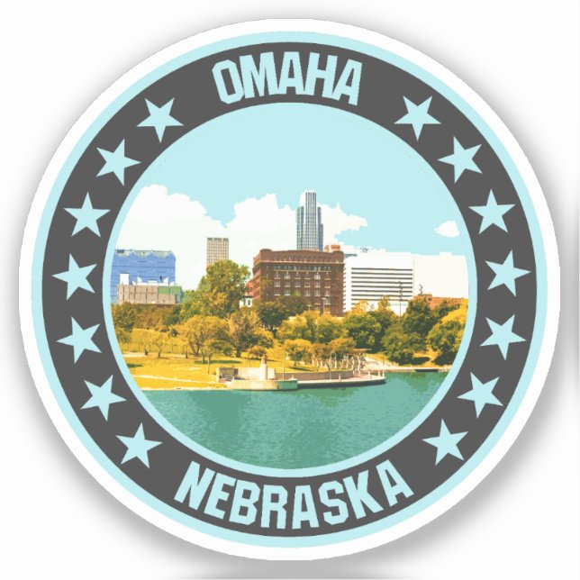 Omaha                                              sticker (Front)