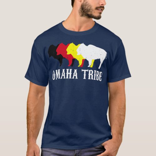 Omaha Tribe Sioux Nation Native American Indians T_Shirt