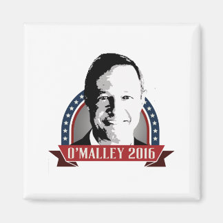 O'Malley 2016 Campaign Banner Nameplate Magnet
