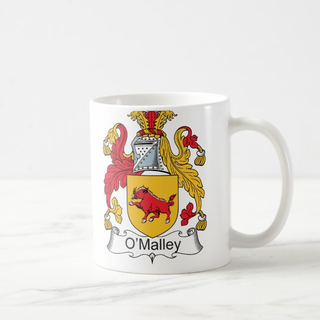 O'Malley Family Crest Coffee Mug (Right)