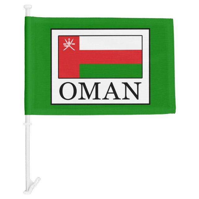 Oman Car Flag (Front)