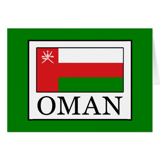 Oman Cards (Front Horizontal)