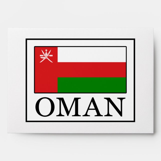 Oman Envelope (Front)
