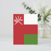 Oman flag (Standing Front)