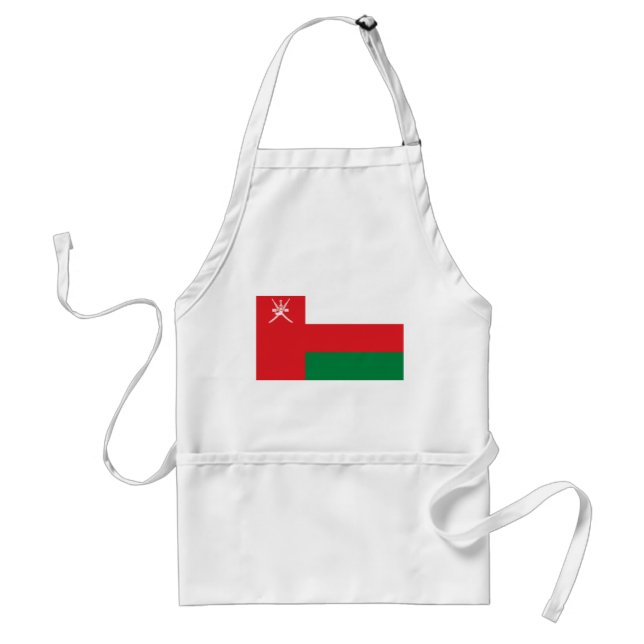 Oman Flag Adult Apron (Front)