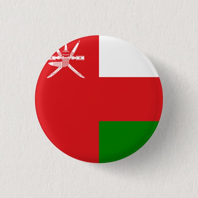 Oman Flag Button (Front)