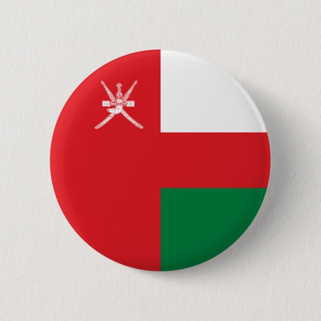 Oman Flag Button (Front)