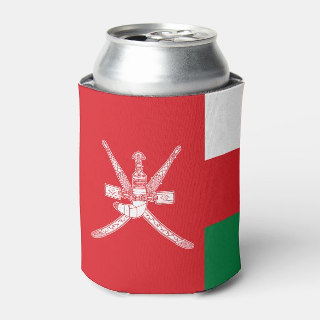 Oman Flag Can Cooler (Can Front)