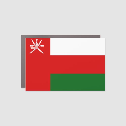 Oman Flag Car Magnet
