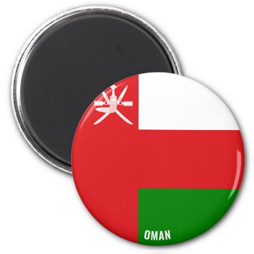 Oman Flag Charming Patriotic Magnet