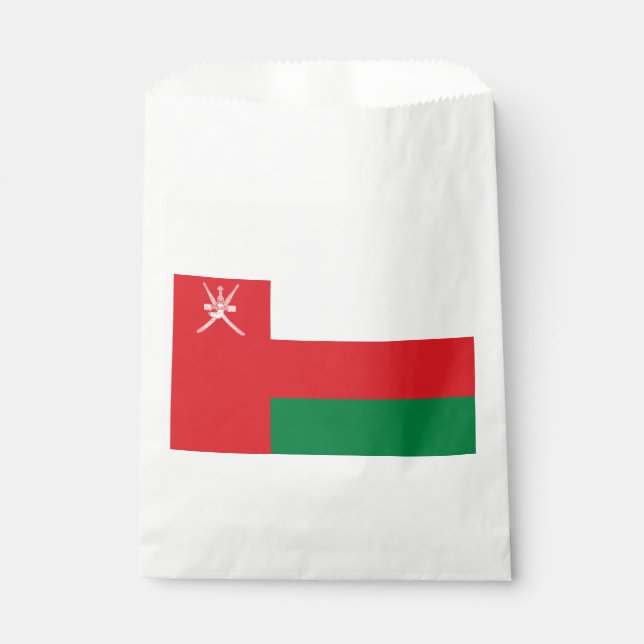 Oman Flag Favor Bag (Front)
