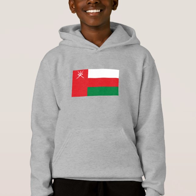Oman Flag Hoodie (Front)