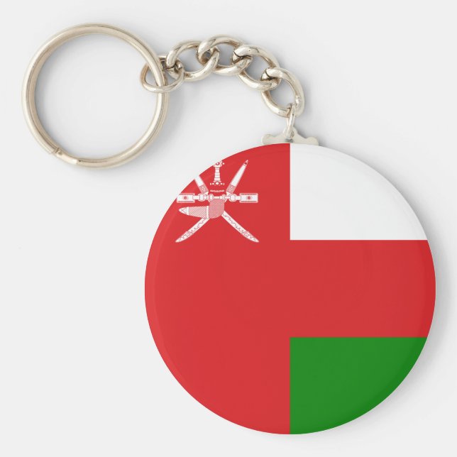 Oman Flag Keychain (Front)