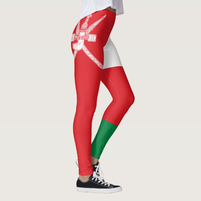 Oman Flag Leggings (Right)