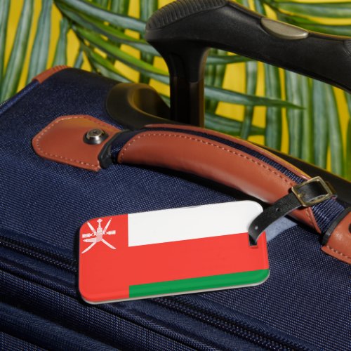 Oman Flag Luggage Tag