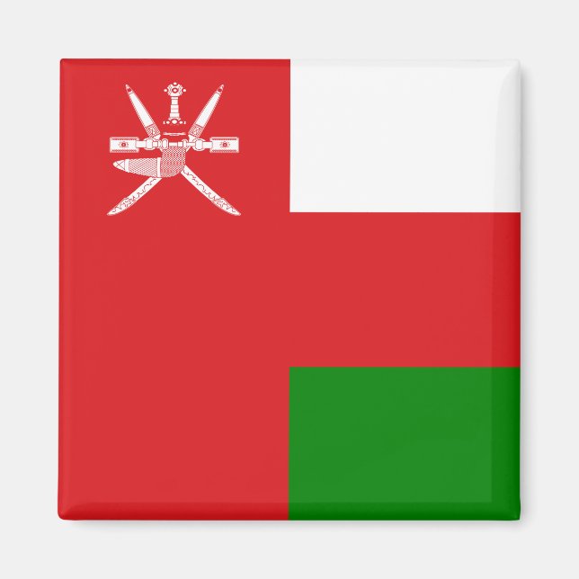 Oman Flag Magnet (Front)