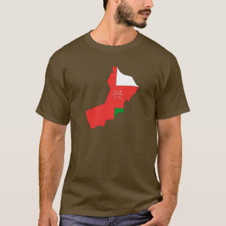Oman flag map T-Shirt