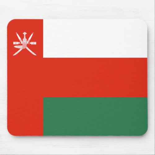 Oman Flag Mousepad