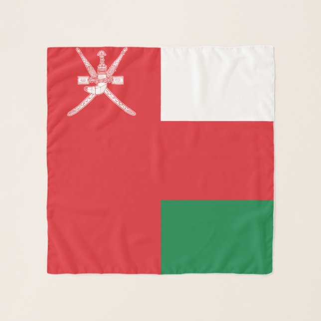 Oman Flag Scarf (Front)
