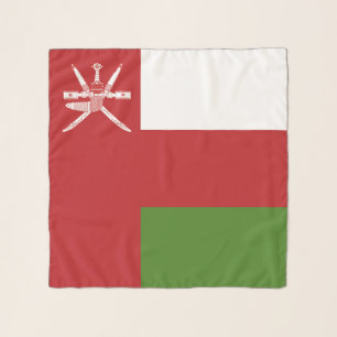 Oman flag scarf