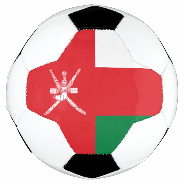 Oman Flag Soccer Ball (Front)