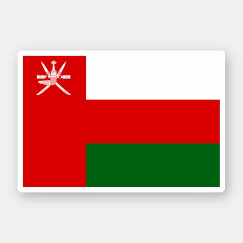 Oman Flag Sticker