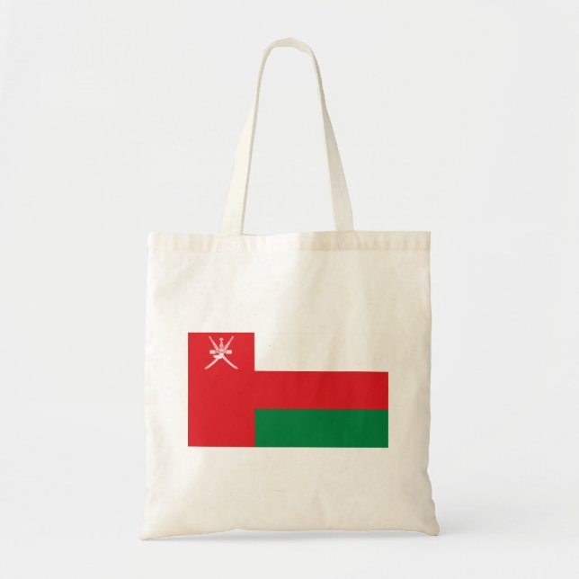 Oman Flag Tote Bag (Front)